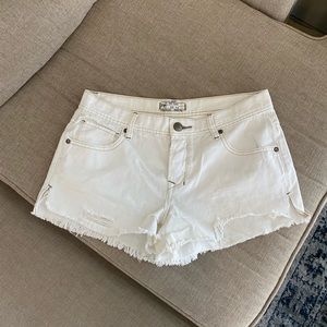 White Free People Shorts